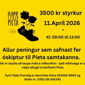 Hlaupið fyrir Píeta 2026