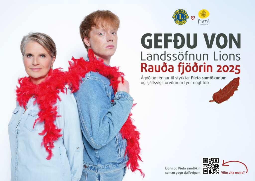 Gefðu von fyrir unga fólkið okkar.