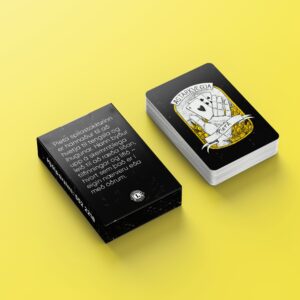 Ástarkveðja Píeta er spilastokkur með tilfinningar sem skrifast á við spilarann.